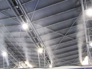 車間造霧降溫工程方案